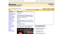Desktop Screenshot of ovens.com.au